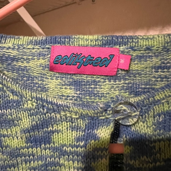 Edikted Sweater Crop Top - Picture 2 of 4
